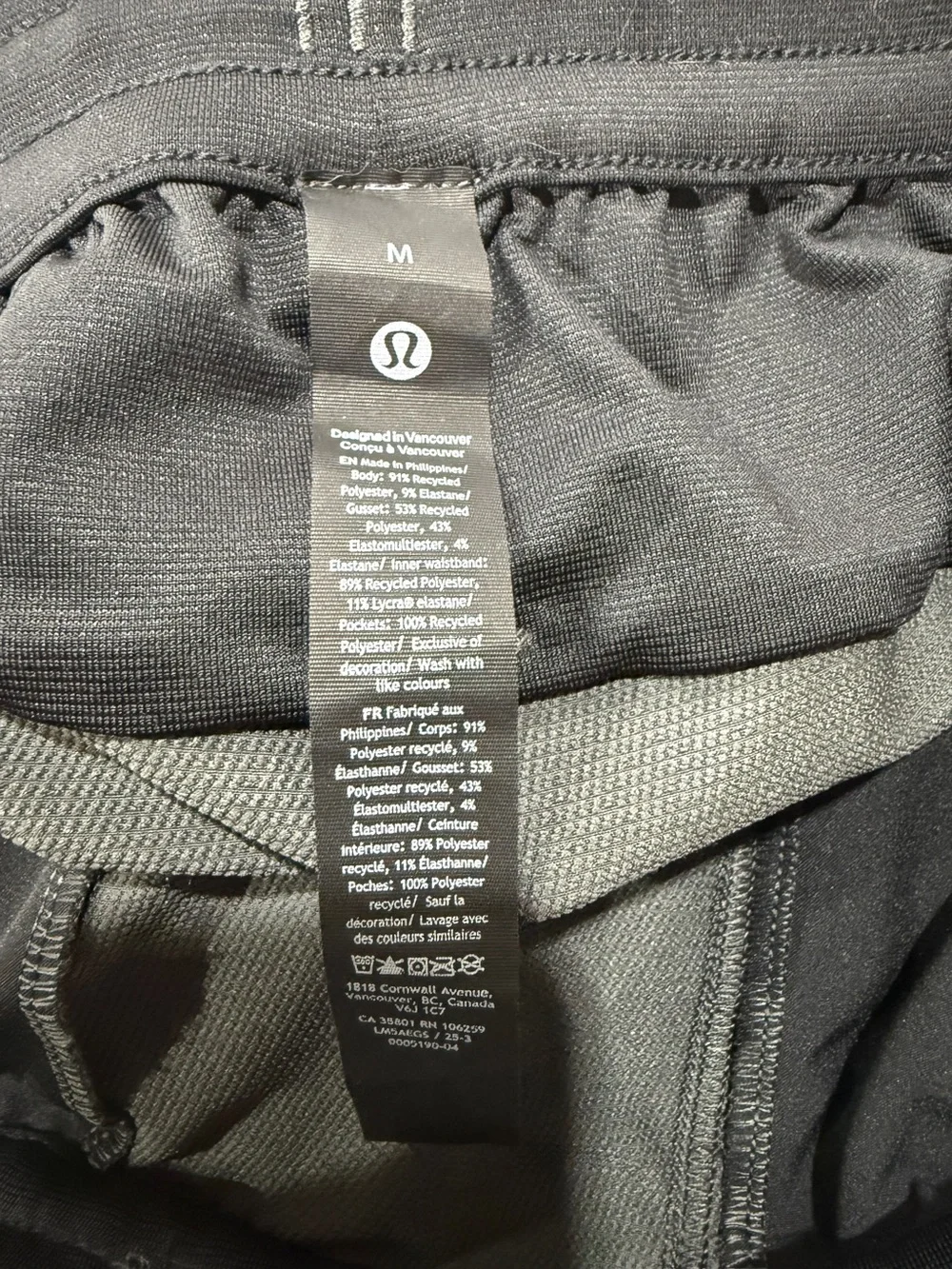Lulu lemon Men's Dark Gray Athletic Jogger Pants